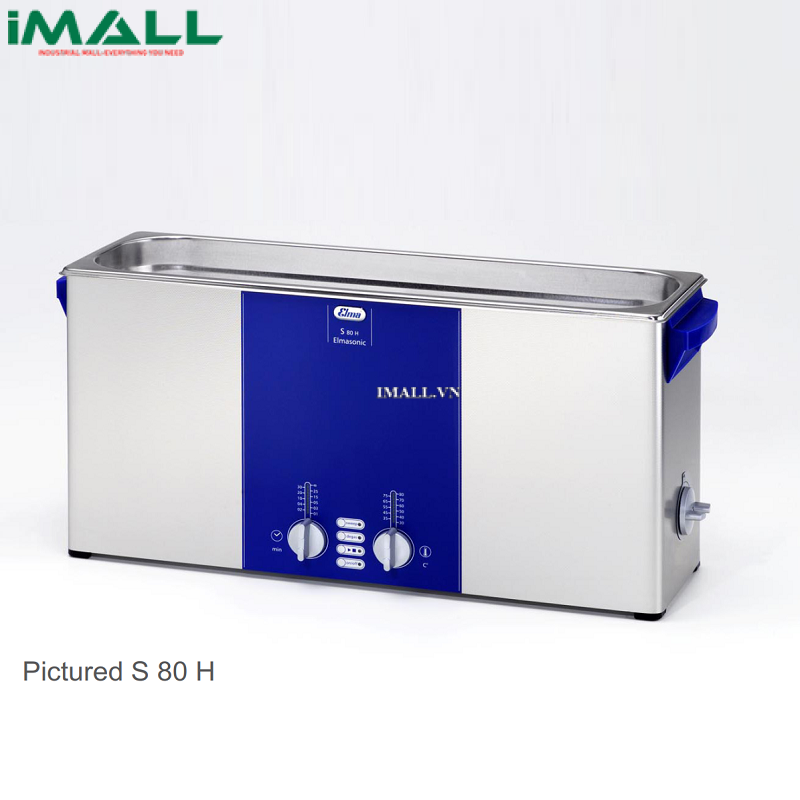 Bể rửa siêu âm Elma S80H (9.4 lit,150W)