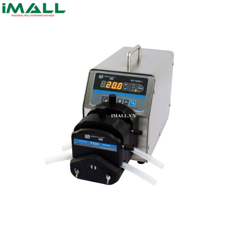 Bơm nhu động tốc độ điều chỉnh Leadfluid BT100S-1 (0.00011-1700mL/min, 24 kênh)0