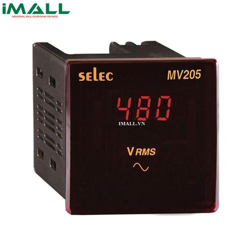 Đồng hồ đo điện áp Selec MV205 (72x72, 0 - 516V)