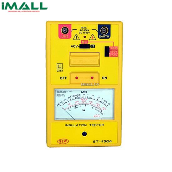 Đồng hồ kiểm tra điện trở cách điện SEW ST-1504 (1kV, 400MΩ, chỉ thị kim)