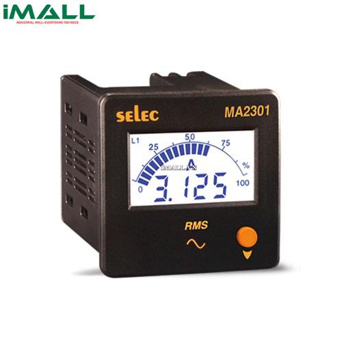 Đồng hồ tủ điện dạng số dùng dòng điện DC hiển thị dạng LED Selec MA2301 (72x72)