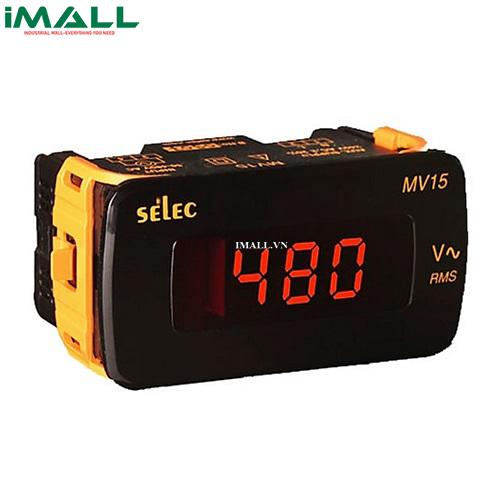 Đồng hồ tủ điện dạng số dùng dòng điện DC hiển thị dạng LED Selec MV15-DC-200V (48x96)