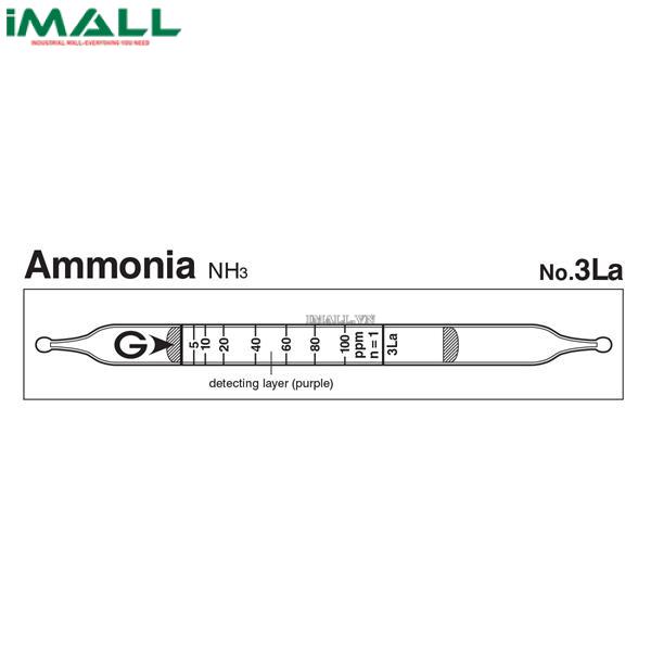 Ống dò đo nhanh Amoniac NH3 Gastec 3La (2,5 ~ 200ppm)