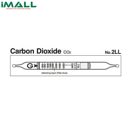Ống dò đo nhanh Carbon dioxide CO2 Gastec 2LL (300-5000 ppm)