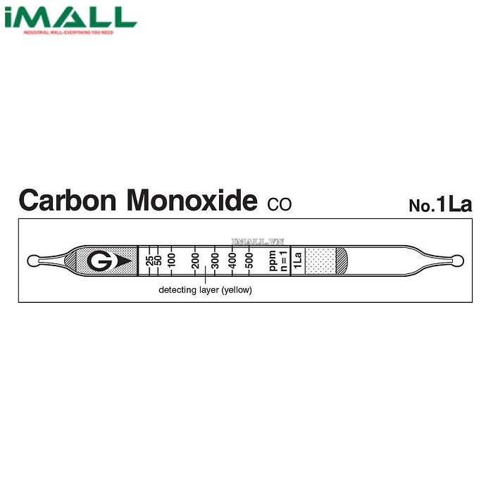 Ống dò đo nhanh Carbon monoxide CO Gastec 1La (8 ~ 1000ppm)0
