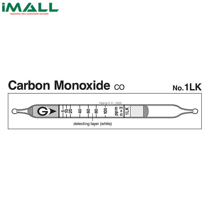 Ống dò đo nhanh Carbon monoxide CO Gastec 1LK (5 ~ 600ppm)0