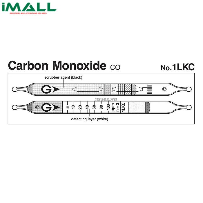 Ống dò đo nhanh Carbon monoxide CO Gastec 1LKC (5 ~ 100 ppm)