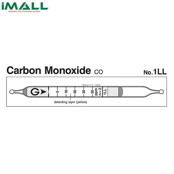 Ống dò đo nhanh Carbon monoxide CO Gastec 1LL (5 ~ 50 ppm)