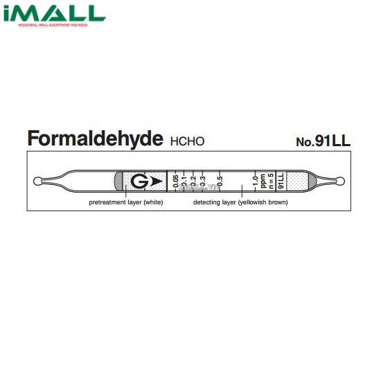 Ống dò đo nhanh Formaldehyde HCHO Gastec 91LL (0,05-1ppm)0