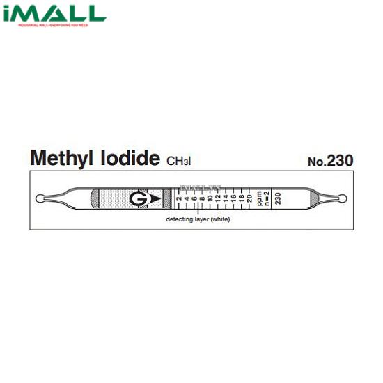Ống dò đo nhanh Methyl Iodide CH3I Gastec 230 (0,5 ~ 108ppm)