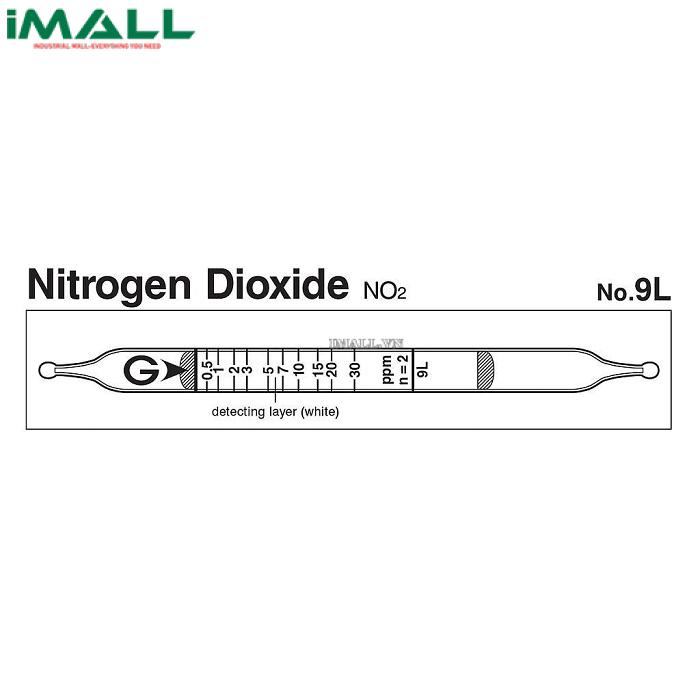 Ống dò đo nhanh Nitrogen Dioxide NO2 Gastec 9L (0,5 ~ 125ppm)