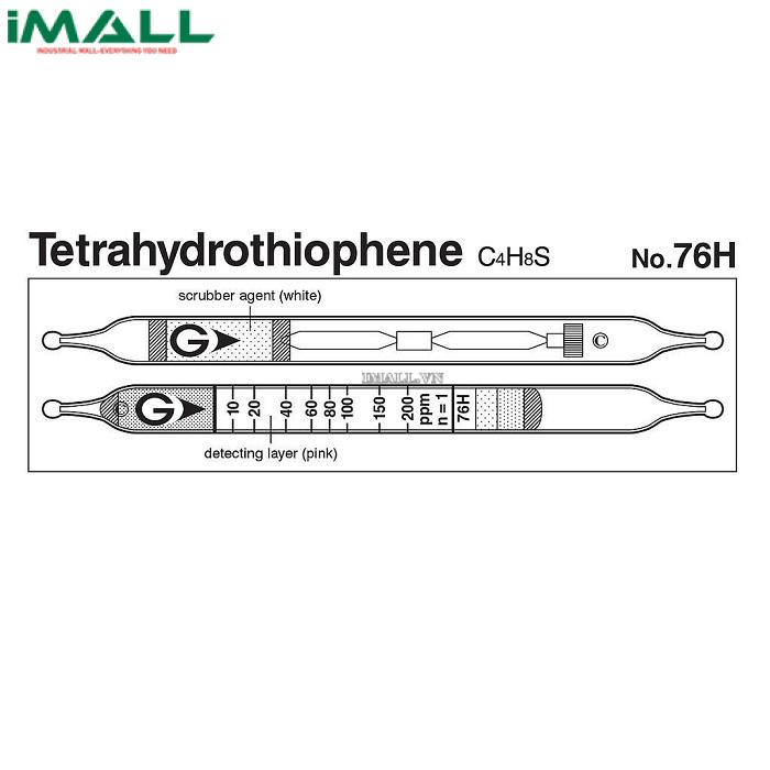 Ống dò đo nhanh Tetrahydrothiophene C4H8S Gastec 76H0