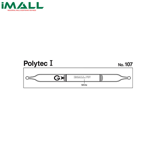 Ống Polytec phân tích định tính Polytec-I Gastec 107