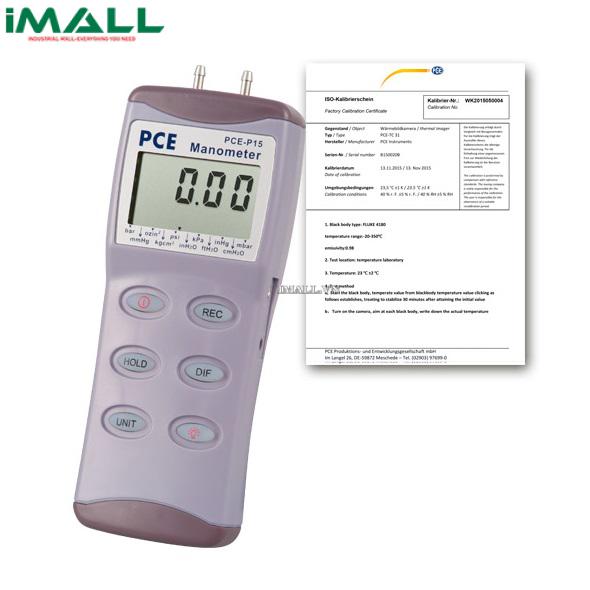 Đồng hồ đo áp suất chênh lệch PCE P30-ICA (30 psi/ 2 bar)0