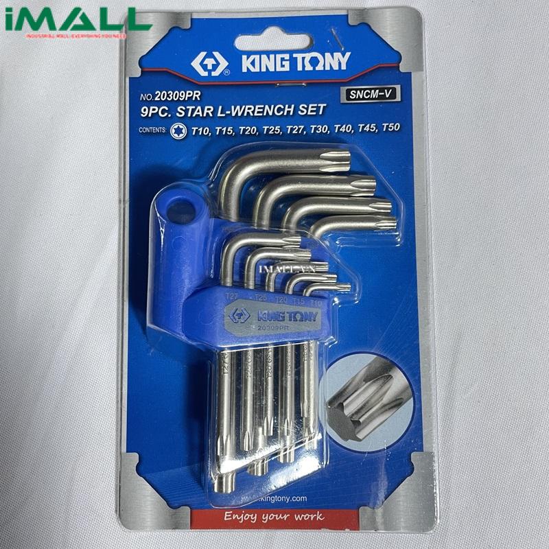 Bộ lục giác sao 9 chi tiết Kingtony 20309PR (T10~T50)0