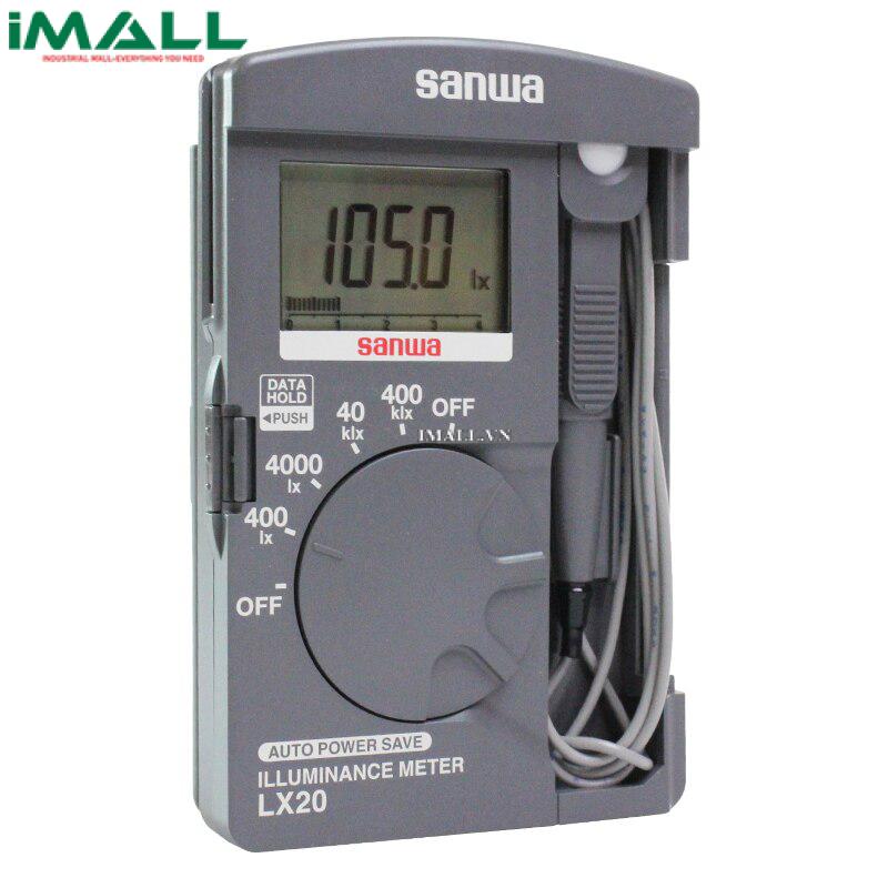 Máy đo cường độ ánh sáng SANWA LX20 (400.000 lux)