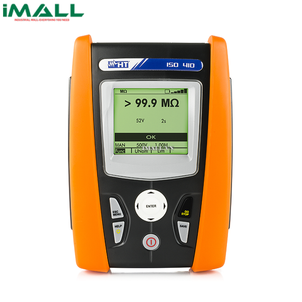 Máy đo tính liên tục và độ cách điện HT Instruments ISO410 (50V~1000V, 999 MΩ)0