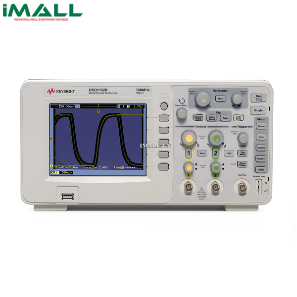 KEYSIGHT DSO1152B Oscilloscope (150 MHz, 1 GSa/s, 2 channels)0