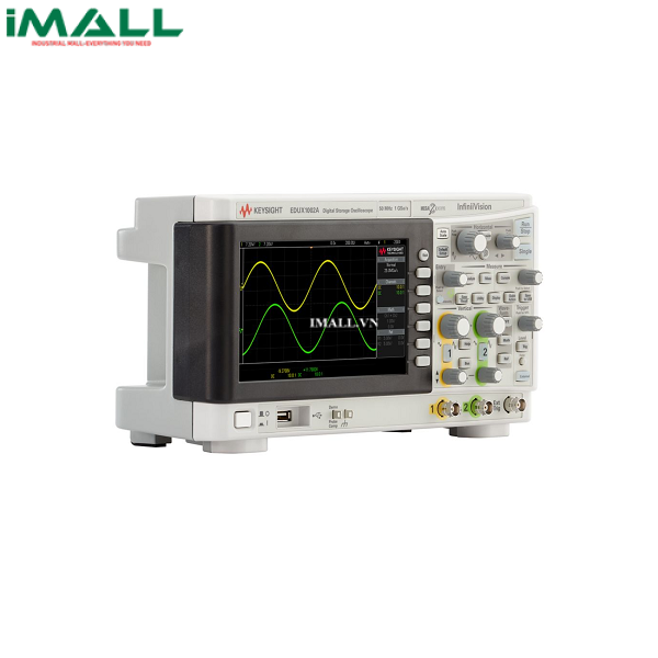 KEYSIGHT EDUX1002A InfiniiVision 1000 X-Series Digital Storage Oscilloscope (50 MHz, 2Ch)0