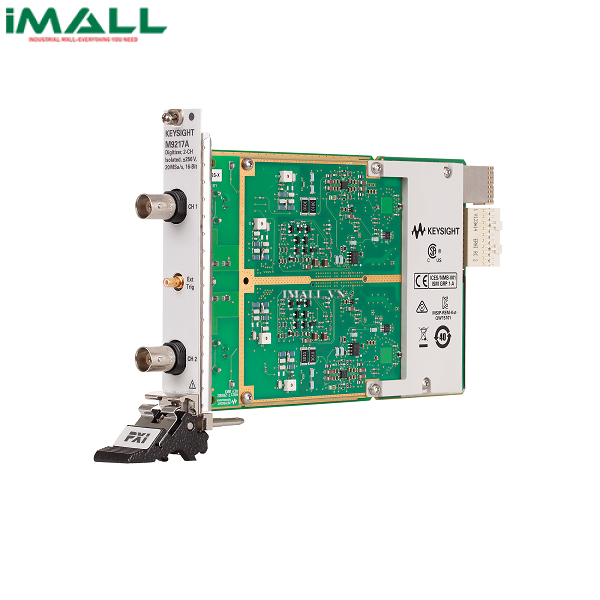 KEYSIGHT M9217A PXIe Isolated Digitizer (2-channels, 16-bit, ±256 V, 32 Msa/Ch 2-channels, 16-bit, ±256 V, 32 Msa/Ch memory)