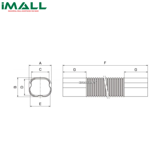 Ống mềm BEAR RDF-70-8000