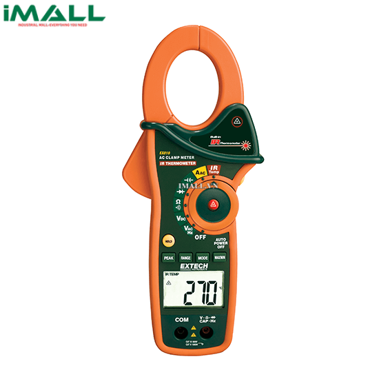 Ampe kìm AC + IR Thermometer EXTECH EX810 (1000A )0