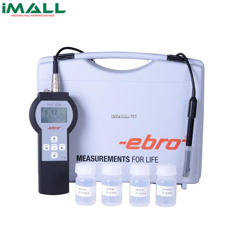 Bộ máy đo độ pH/ mV/ Nhiệt độ EBRO PHT 830 Set (1340-5812) (14pH, 1999 mV, 100°C)