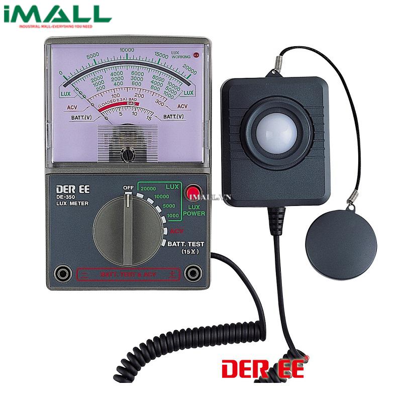 Máy đo cường độ ánh sáng DER EE DE-350 (20000 Lux, đo điện áp)