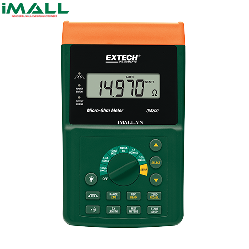 Máy đo điện trở Micro-Ohm EXTECH UM200 (10A, 1µΩ)
