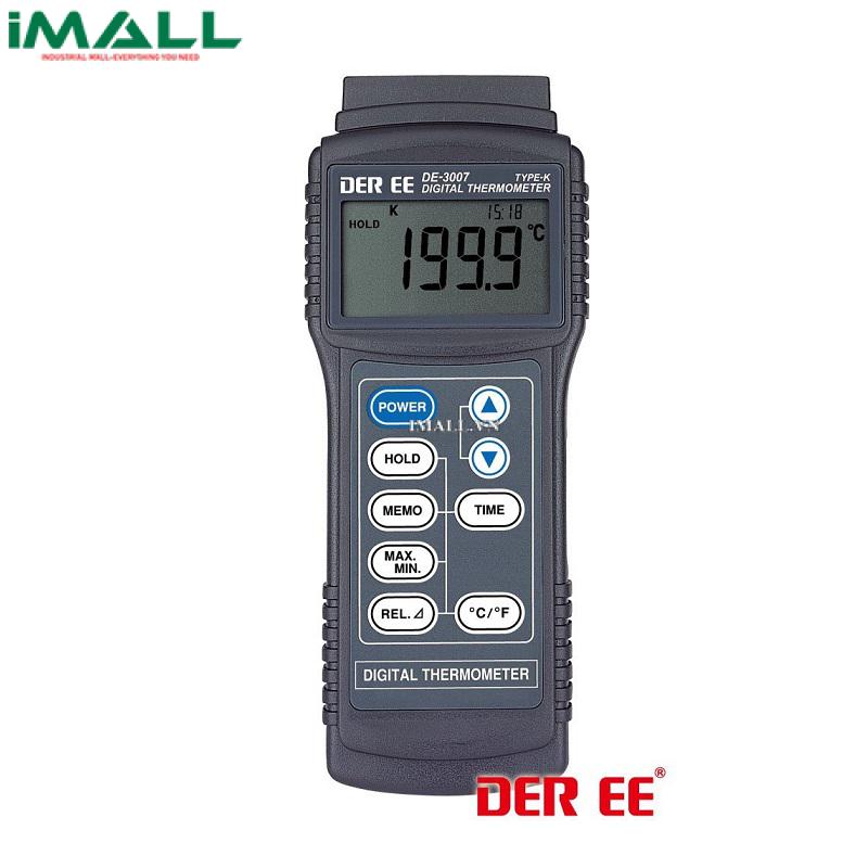 Máy đo nhiệt độ kiểu K DER EE DE-3007