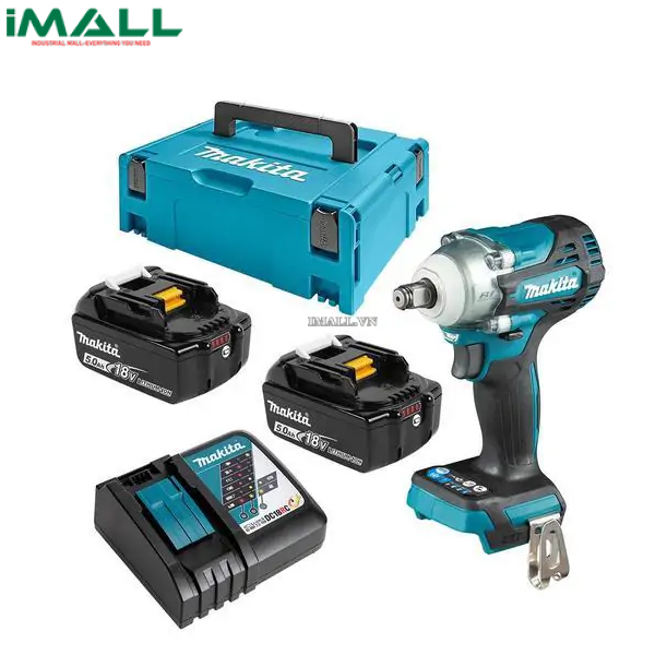 Máy siết bu lông dùng pin Makita DTW300RTJ (18V, 5Ah) ( 18V)0