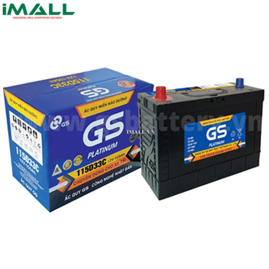 Bình ắc quy GS 115D33C (12V - 100AH)