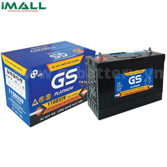 Bình ắc quy GS 115D33V (12V - 100AH)0
