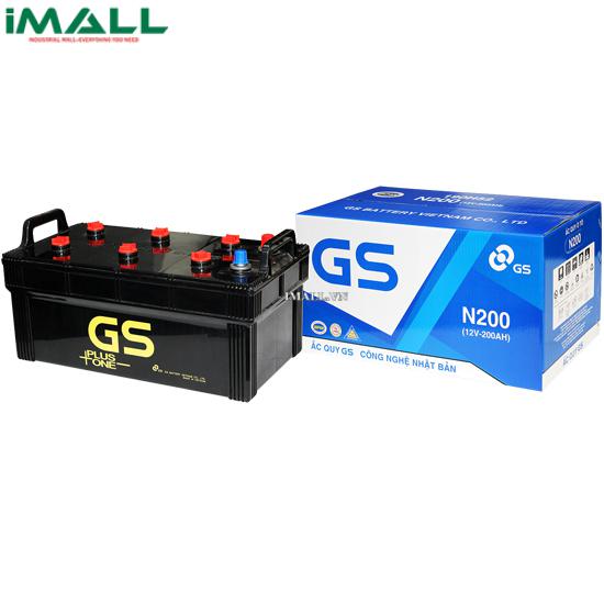 Bình ắc quy GS N200 (12V-200AH)0
