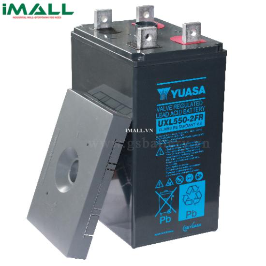 Bình ắc quy xe nâng GS YUASA UXL550-2FR (2V-500AH)0