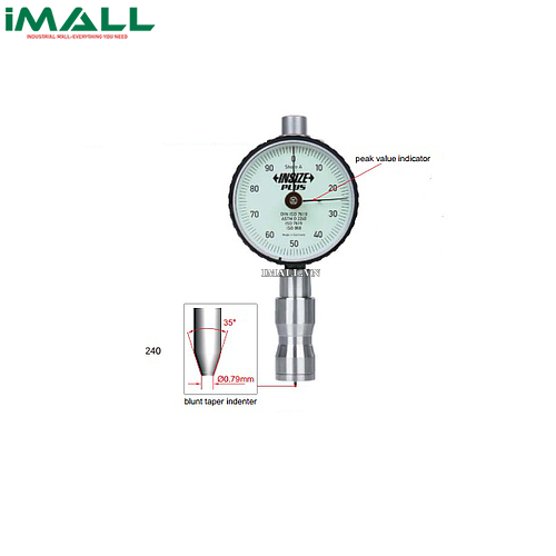 Đồng hồ đo độ cứng INSIZE ISH-S30A (đo kiểu A, 0-100HA)0