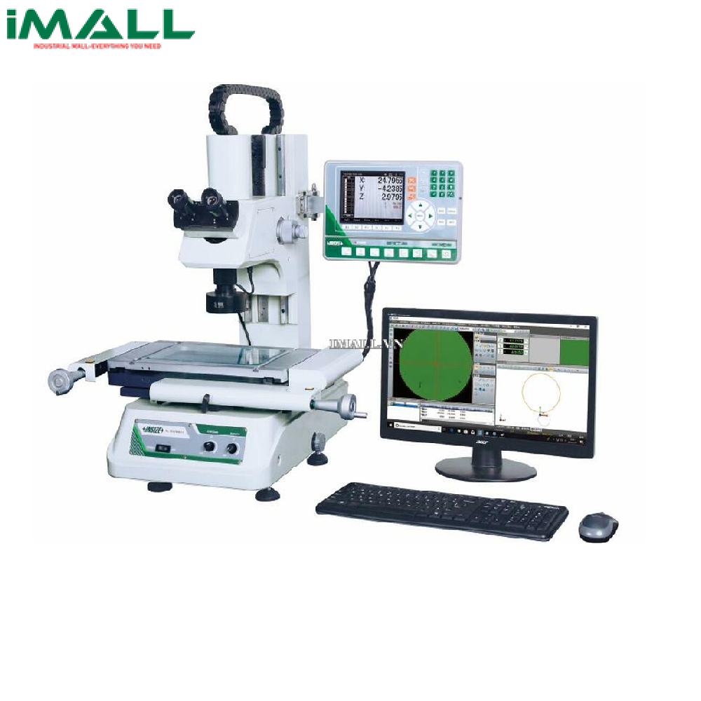 Kính hiển vi đo lường INSIZE ISD-VMM205 (150x100mm; 30X; 114X; Hai thị kính)0