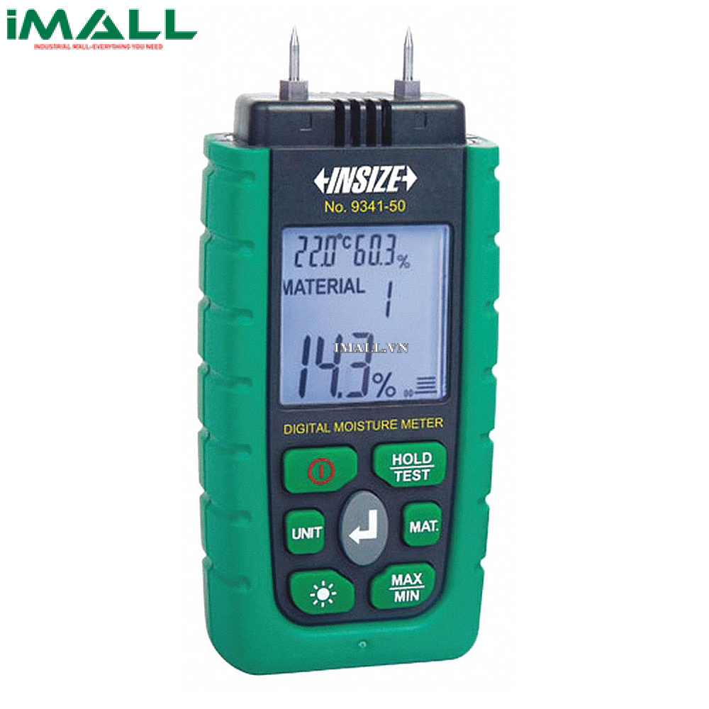 Máy đo độ ẩm đa năng INSIZE 9341-50 (0~60%;-10~50°C; 0~100%RH)