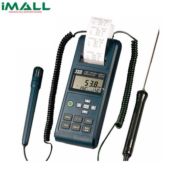 Máy đo nhiệt độ - độ ẩm có chức năng in TES-1362