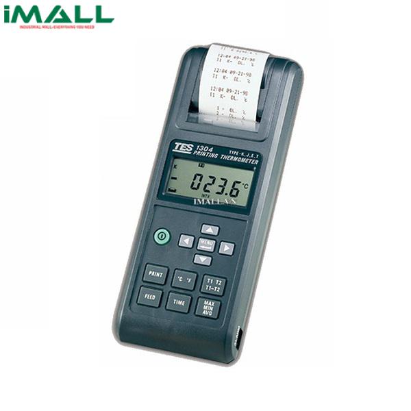 Máy đo nhiệt độ tiếp xúc TES-1304 (2CH, Có máy in)