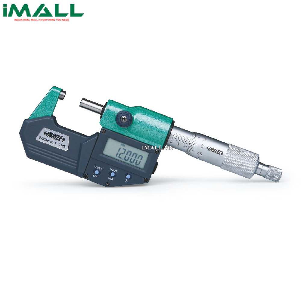 Panme đo ngoài điện tử INSIZE 3101-100A (75-100mm/3-4", 0.001mm)
