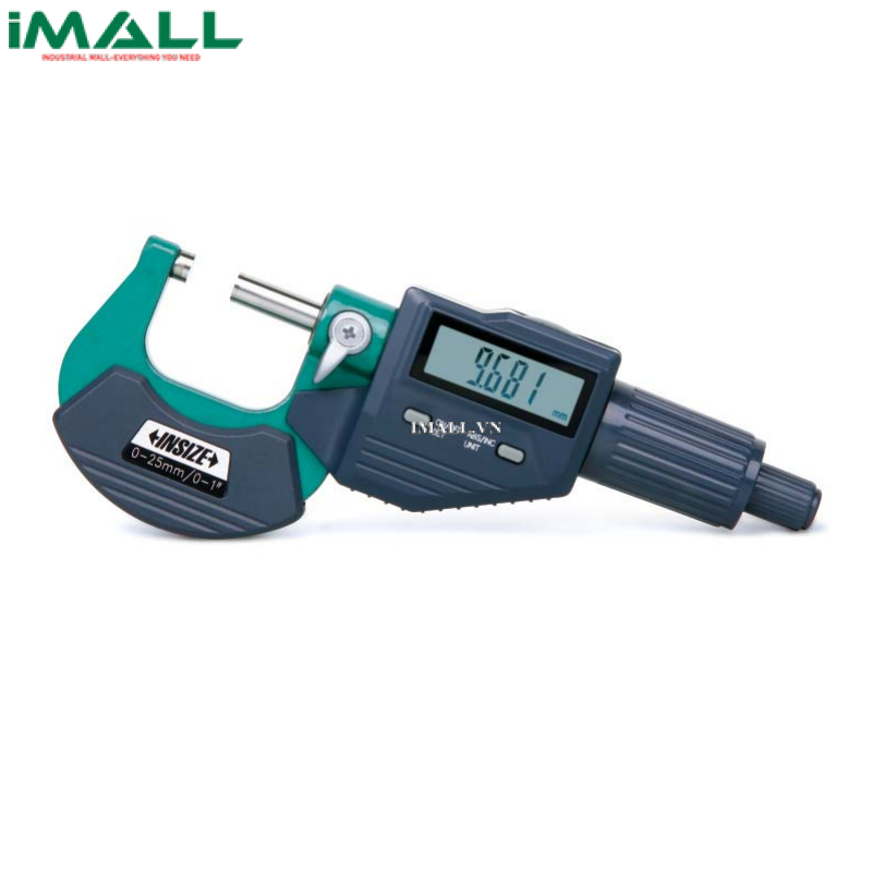 Panme đo ngoài điện tử INSIZE 3109-100B (75-100 mm/0.001)