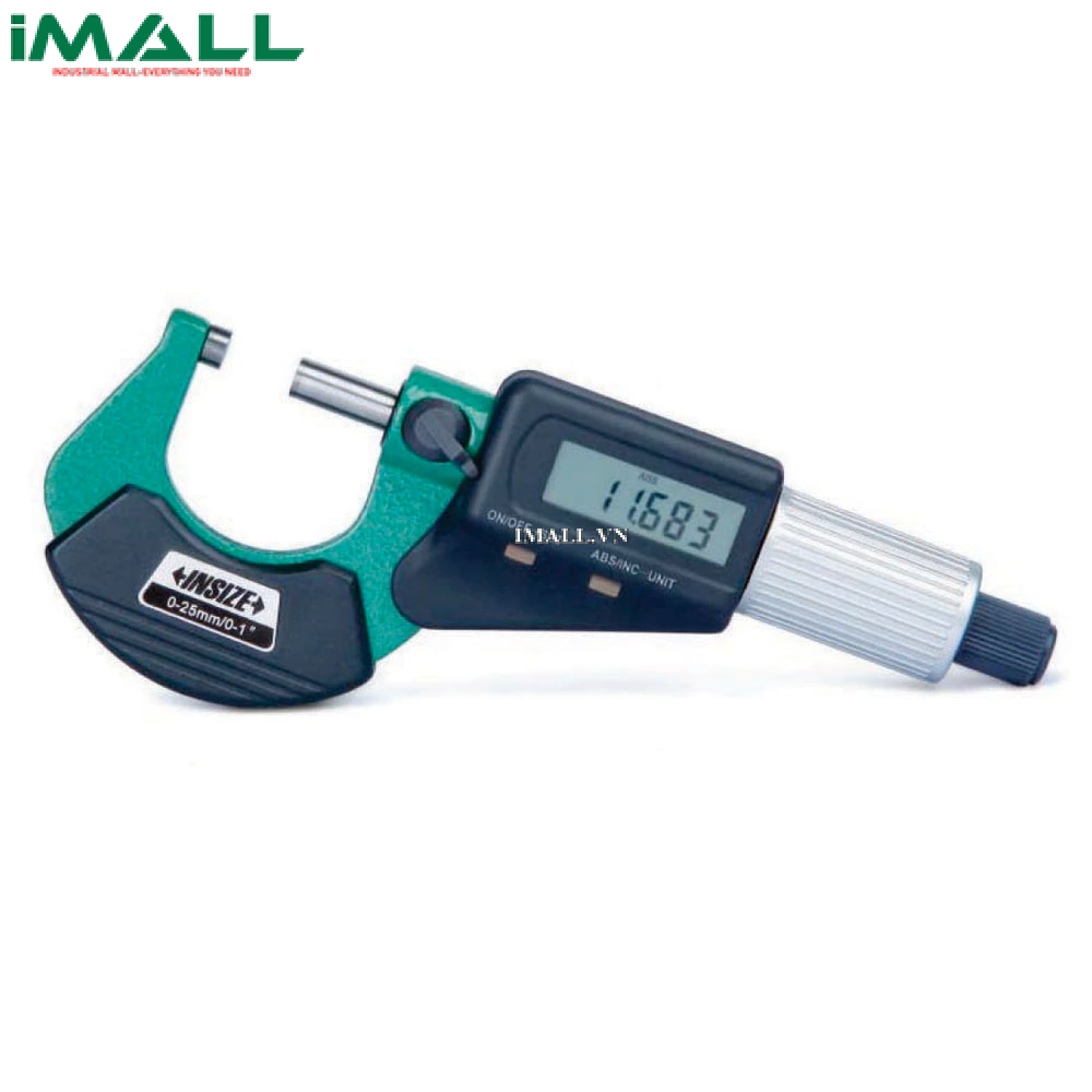 Panme đo ngoài điện tử INSIZE 3109-150A (125-150mm/5-6"; 0.001mm)