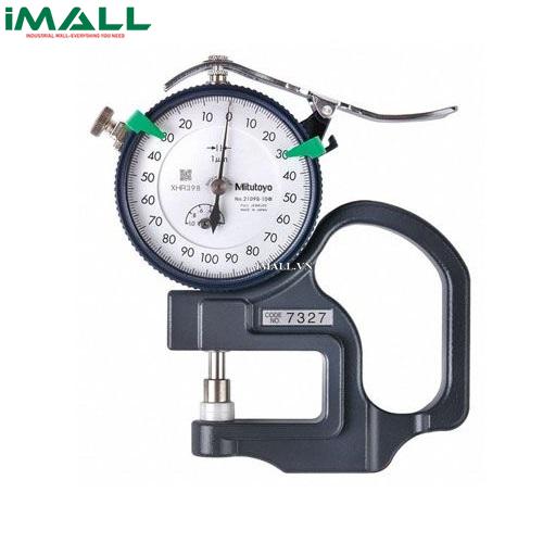 Đồng hồ đo độ dày vật liệu kiểu cơ Mitutoyo 7327A (0-1mm/ 0.001mm)0