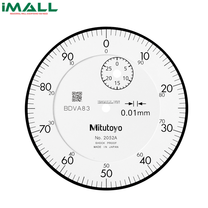 Đồng hồ so kiểu cơ Mitutoyo 2052AB (0-30mm/ 0.01mm)0