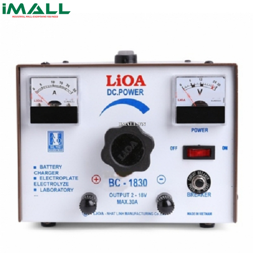 Máy nạp ắc quy Lioa BC1830 (0 - 18V, 30A)