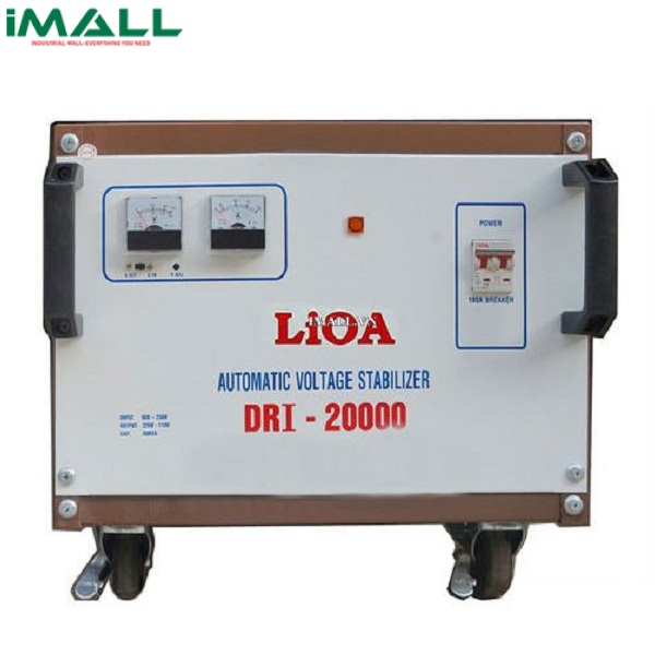 Ổn áp 1 pha Lioa DRI 20000II (20KVA/Dải điện áp đầu vào 90V - 250V)0