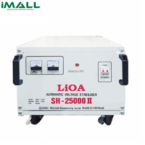 Ổn áp 1 pha Lioa SH 25000II  25KVA (Dải điện áp đầu vào 150V - 250V)