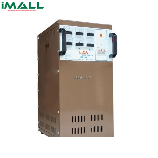 Ổn áp 3 pha khô Lioa 15KVA DR3 15KII (Dải điện áp đầu vào 160V - 430V)0