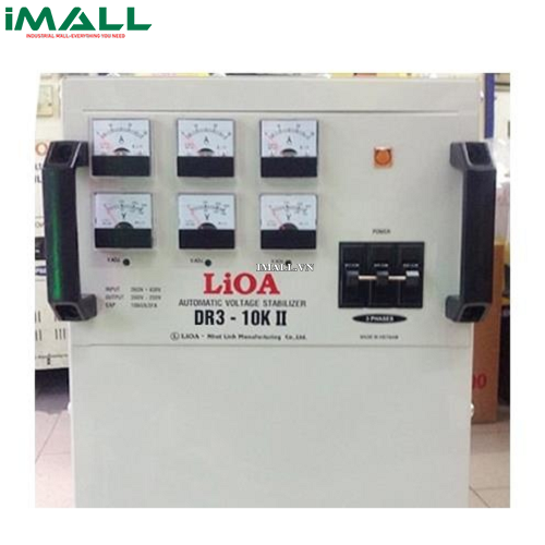 Ổn áp 3 pha khô Lioa DR3 10K 10KVA (Dải điện áp đầu vào 160V - 430V)